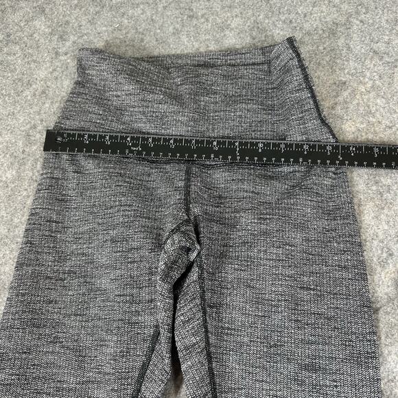 Lululemon Wunder Under Hi-Rise Leggings Women’s Size 6 Heathered Black - Picture 5 of 8